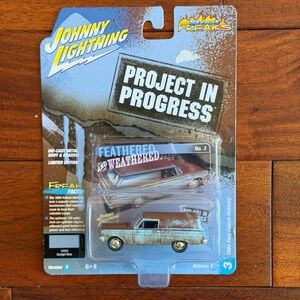 Johnny Lightning Die-Cast Car - Blue and Brown